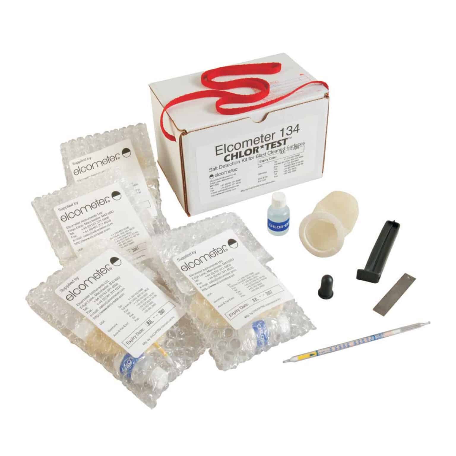 Elcometer Chloride Test Strips Quantab Pack Of Elt