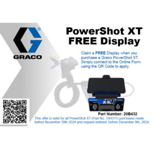 Graco Powershot display